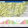Landkarte mit Tour