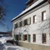 Naturfreundehaus Römerstein Außenansicht im Winter