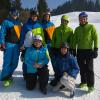 Gruppenbild Teilnehmer NaturFreunde-Skischulleiterschulung im März 2015.
