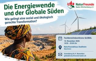 Fachbereichskonferenz GLOBAL Die Energiewende und der Globale Süden