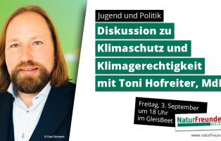 Toni Hofreiter Jugend und Politik NaturFreunde Berlin