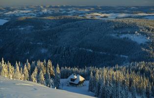 Naturfreundehaus Feldberg im Winter