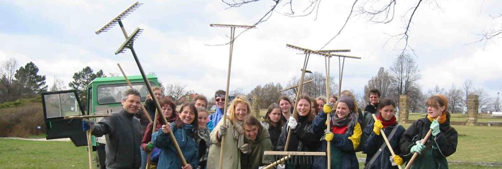 Arbeitseinsatz der Naturfreundejugend NRW
